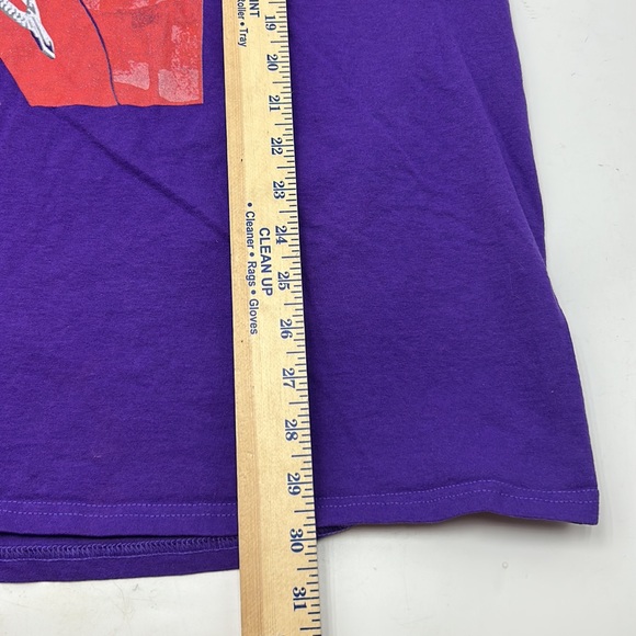 VINTAGE Y2K NOTORIOUS B.I.G. MENS SIZE 2XL T-SHIRT PURPLE TEES - Picture 5 of 10